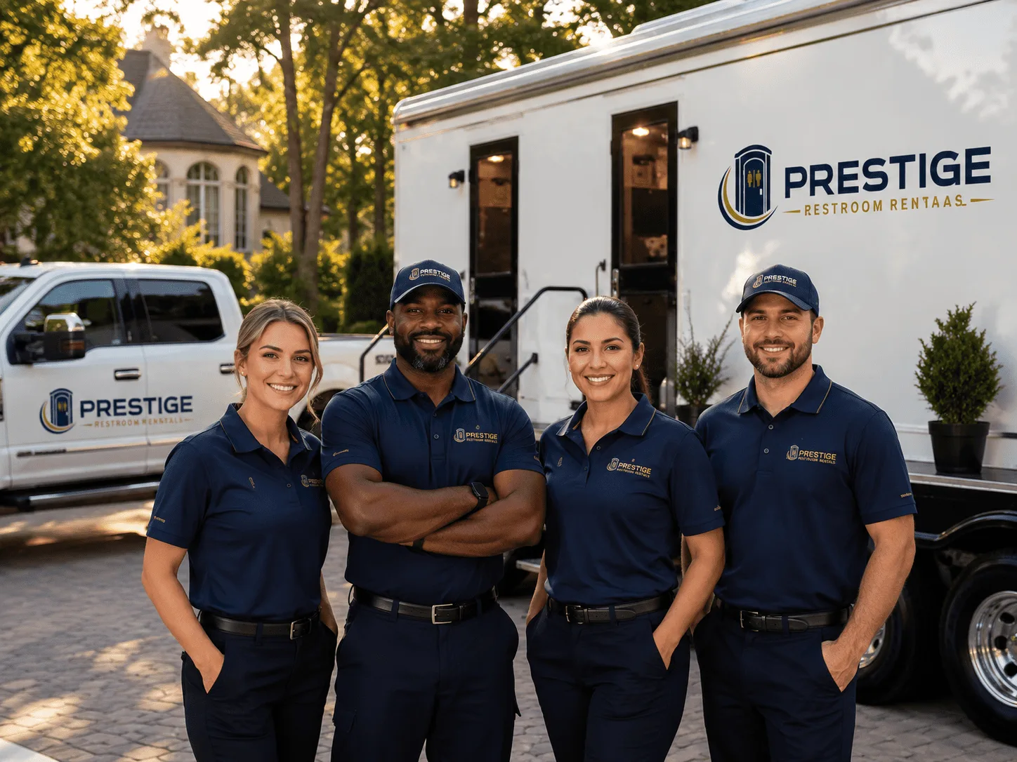 Trusted Luxury Portable Restrooms company in Vulcan, MI